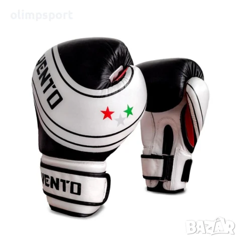 Ръкавици за бокс VENTO с ергономична форма. Изработени от естествена кожа за по-дълго запазване на в