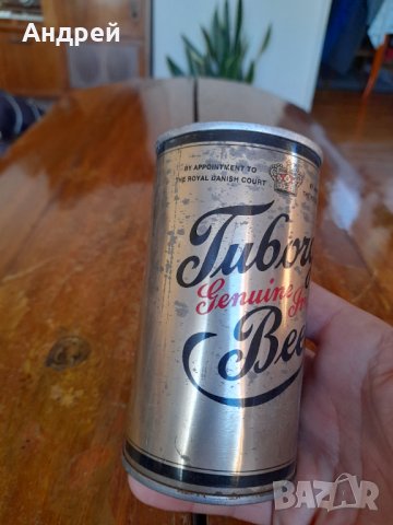 Стара кутия от бира Tuborg, снимка 2 - Колекции - 42879908