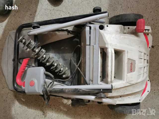 Електрически аератор Ikra Mogatec IEVL 1532, 1500 W, 32 см, 30 л, снимка 5 - Градинска техника - 48546694