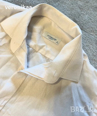 Официална бяла риза, снимка 2 - Ризи - 50841991