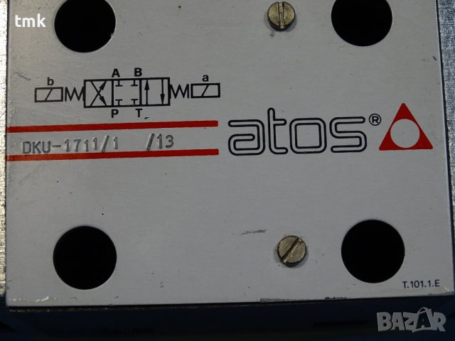 хидравличен разпределител ATOS DKU-1711/1/13, снимка 2 - Резервни части за машини - 37052504