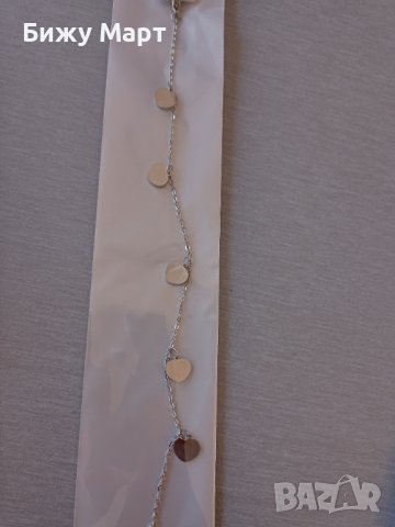 Гривна за крак от неръждаема стомана , снимка 6 - Гривни - 37446672