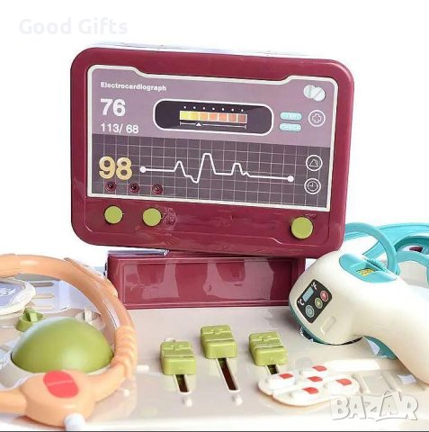 Голям Детски докторски комплект за игра, Лекарски кабинет с аксесоари, снимка 7 - Образователни игри - 42862805