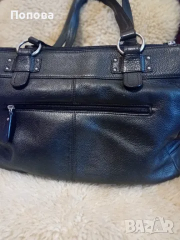 Уникална  голяма маркова чанта естествена кожа с подвижен органайзер , снимка 14 - Чанти - 50052471
