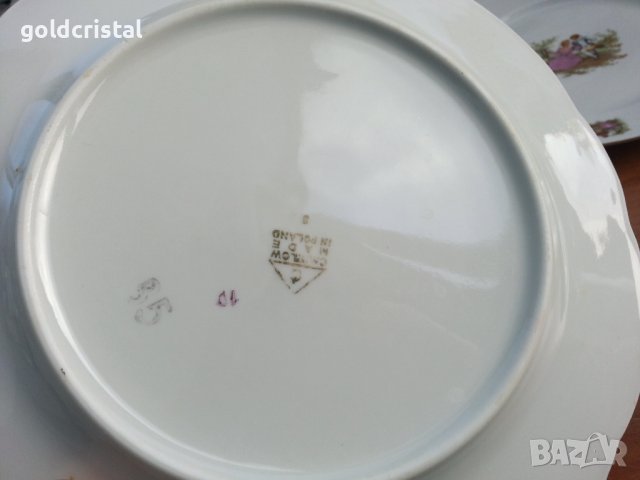 Полски порцелан чинии, снимка 2 - Антикварни и старинни предмети - 36835155