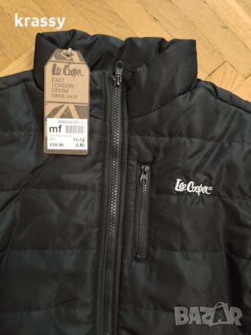 НОВО детско олекотено пролетно-есенно яке Lee Cooper (11-12 години), снимка 3 - Детски якета и елеци - 35360984