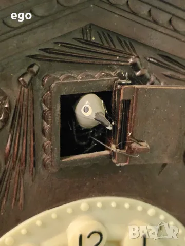 Часовник с кукувичка, снимка 2 - Антикварни и старинни предмети - 48019694