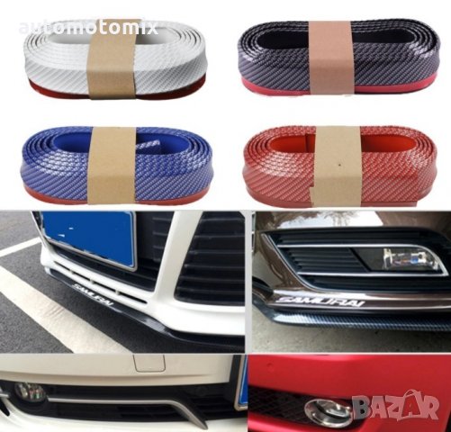 СПОЙЛЕР САМУРАЙ ЗА БРОНЯ,Черен карбон - 29065, снимка 4 - Аксесоари и консумативи - 33830495