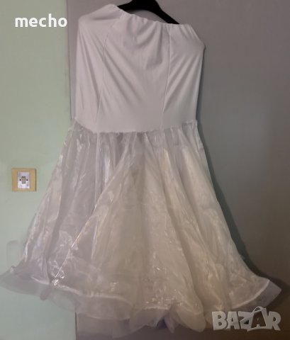 Нова, налична, Дълга асиметрична пола за танци или повод - тип русалка , снимка 3 - Поли - 36053336