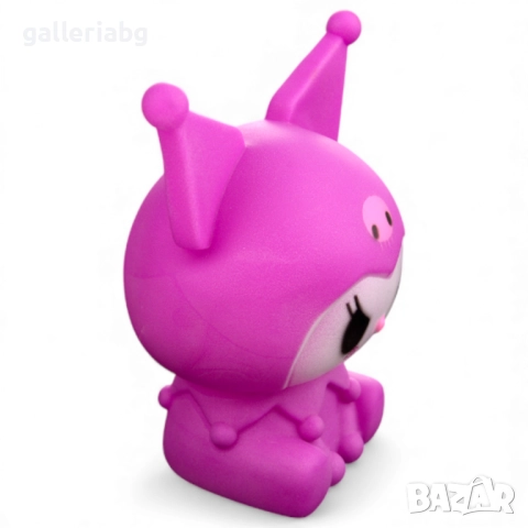 Гумена играчка Kuromi / My Melody – свиркаща, 17 см, снимка 3 - Други - 52683809
