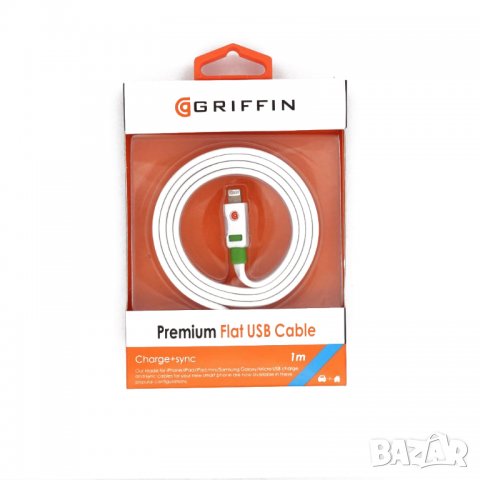 USB GRIFFIN USB към Type-C / USB към Lightning / USB към Micro USB 1Метър, снимка 2 - USB кабели - 33821438