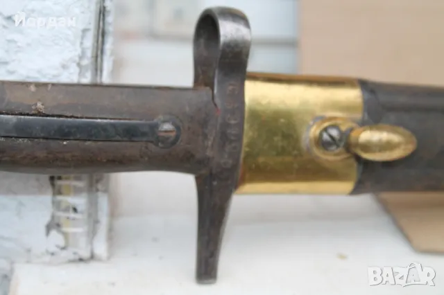 Италиански щик за пушка, снимка 4 - Антикварни и старинни предмети - 47957401