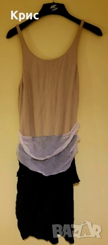 Alessandro dell'Acqua копринена парти рокля, снимка 3 - Рокли - 52915342