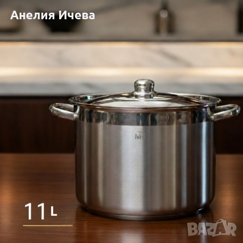 Неръждаема тенджера -Mercury Haus Cosmo Premiy, снимка 3 - Съдове за готвене - 51958093