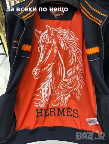 Hermes Мъжки Спортен Комплект🔝Мъжки Спортен Екип Хермес Код A1827, снимка 2 - Спортни дрехи, екипи - 55750985