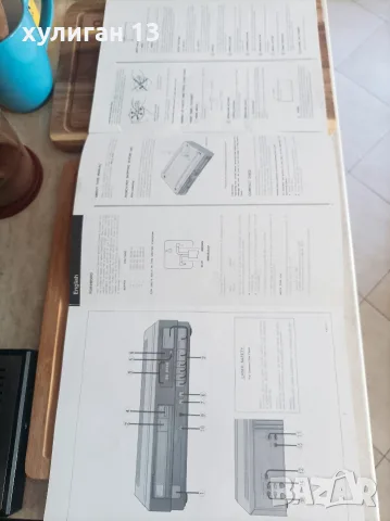 Продавам книжка/упътване за CD player Marantz CD-65, снимка 2 - Ресийвъри, усилватели, смесителни пултове - 55843570