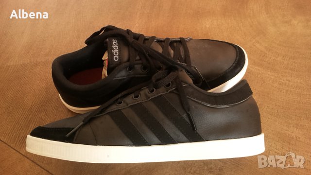 Adidas Calneo Laidback Black Размер EUR 39 1/3 / UK 6 дамски детски обувки 189-12-S, снимка 10 - Дамски ежедневни обувки - 38215483