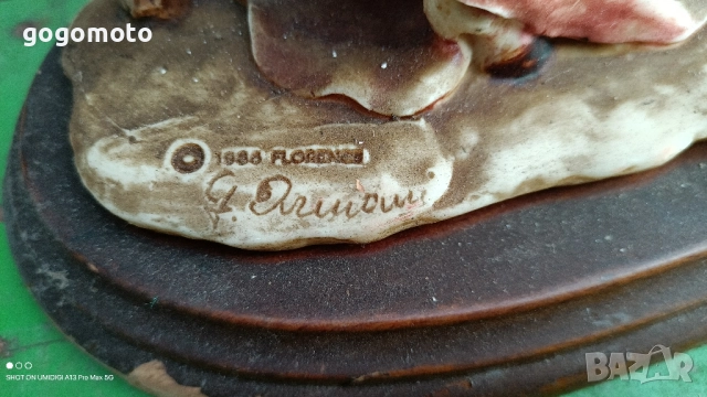 Статуетка арт винтидж, стара, стар, старо, снимка 3 - Антикварни и старинни предмети - 51880481