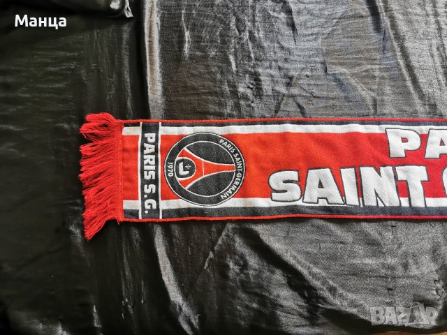 Фенски шал на Париж Сент Жармен, снимка 2 - Футбол - 38112470