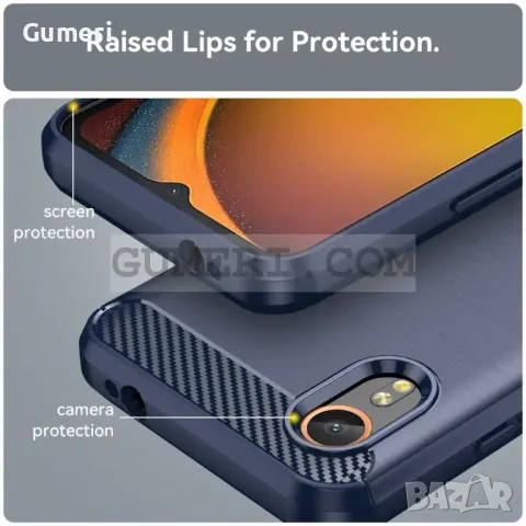 Гръб - Карбон Шарк за Samsung Galaxy XCover7, снимка 8 - Калъфи, кейсове - 47602549