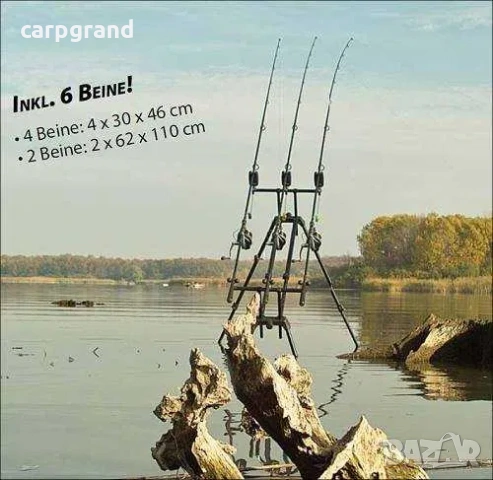 Шаранджийска стойка Anaconda Extension Rod Pod, снимка 5 - Такъми - 54163831