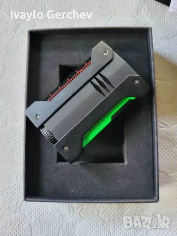 Запалка S.T. Dupont Defi Extreme Fluo Green
