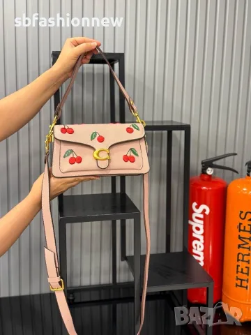 Coach cherry bag, снимка 6 - Чанти - 55756820