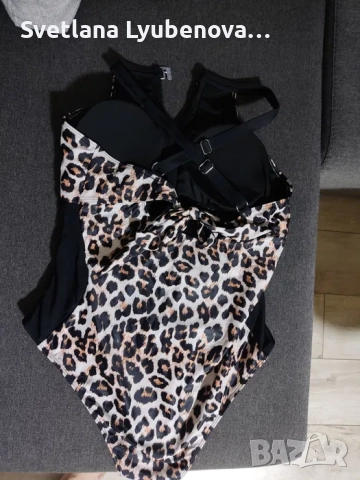 Нов бански костюм от една част с леопардов принт, снимка 7 - Бански костюми - 52244361