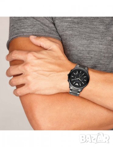 Оригинален мъжки часовник Emporio Armani AR1452 Ceramica, снимка 4 - Мъжки - 37772378