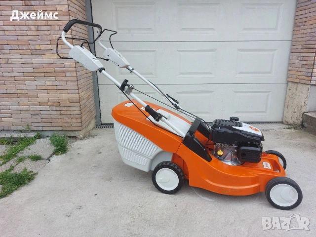 Бензиновата косачка STIHL RM 448 TX, снимка 7 - Градинска техника - 54155015