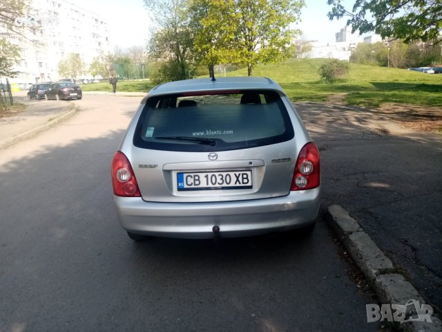 Мазда 323 бензин нова газова инсталация перфектно състояние, снимка 4 - Автомобили и джипове - 40454059