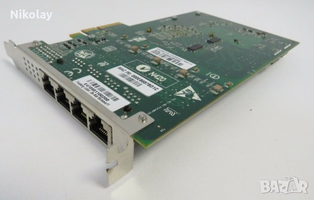 Riverbed PCIe bypass Quad-port Gigabit Network Card NIC, снимка 4 - Мрежови адаптери - 29752883