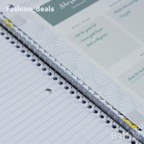 Нови Иновативни Клип Стикери за Тетрадки - Еко Сини 50 броя, снимка 5 - Други - 42875812