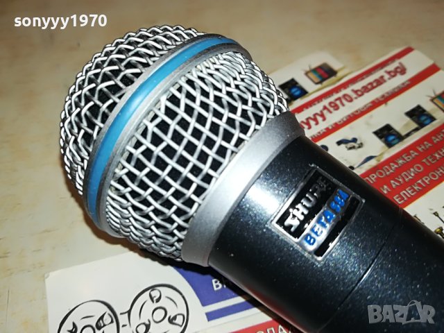 shure beta-профи микрофон без бутон 0405231253, снимка 6 - Микрофони - 40587383