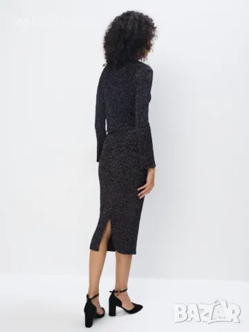 Пола с метален ефект, снимка 4 - Поли - 49667275