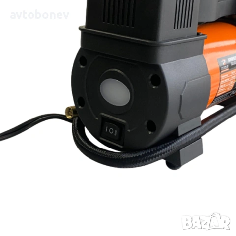 Автомобилен компресор-двубутален 12V, комплект, снимка 3 - Аксесоари и консумативи - 53367714