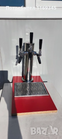 Колона за наливно вино с три крана , снимка 3 - Обзавеждане за заведение - 53170798