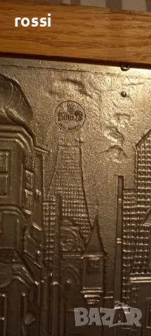 Vintage. Нова. Немска калаена картина "Вечният младоженец" Carl Spitzweg /1808-1885. , снимка 8 - Антикварни и старинни предмети - 48633584