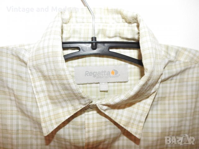 REGATTA Мъжка риза с къс ръкав (L), снимка 4 - Ризи - 34053057
