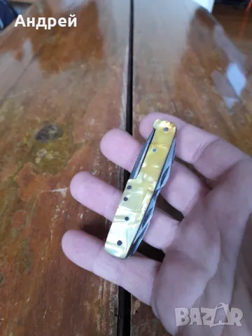 Стар джобен нож,ножче,ножка #106, снимка 3 - Други ценни предмети - 49709249