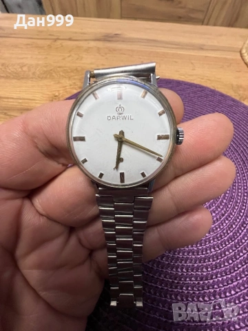 Швейцарски часовник Darwil механичен ръчен