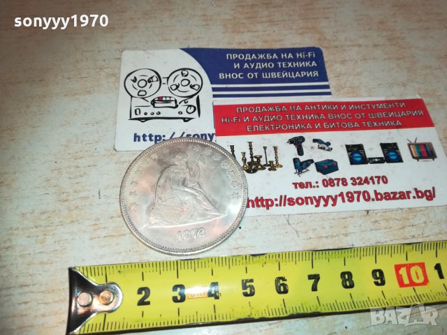 един долар 1872 за колекция 1101211307, снимка 2 - Колекции - 31383448
