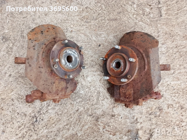 Шенкели Kia Sorento 2.5 CRDI Киа Соренто ЦРДИ преден ляв десен шенкел главина