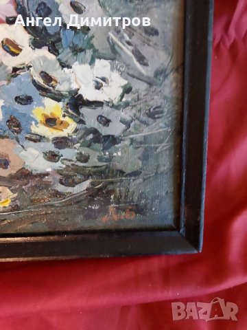 Дора Бонева маслена картина платно , снимка 2 - Картини - 51525873