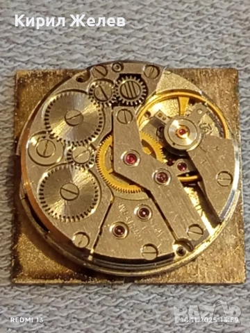 Стар механичен часовник CORNAVIN позлатен за КОЛЕКЦИОНЕРИ 51470, снимка 8 - Антикварни и старинни предмети - 52362662