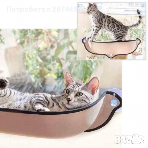 2762 Котешко легло за прозорци, снимка 6 - За котки - 36399139