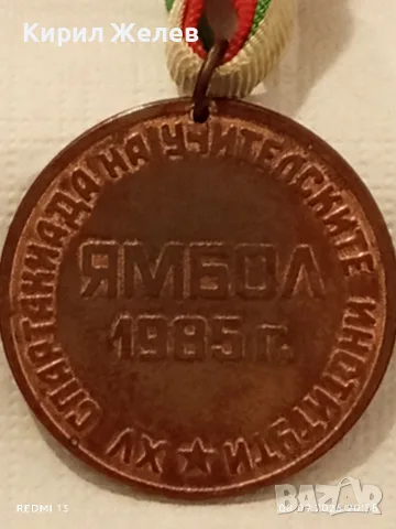 Лот медали 4 броя стари редки за КОЛЕКЦИЯ ДЕКОРАЦИЯ 15559, снимка 6 - Антикварни и старинни предмети - 55993797