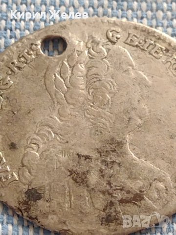 Сребърна монета 7 кройцера 1762г. Франц първи Кремниц Австрия 14911, снимка 4 - Нумизматика и бонистика - 42915298