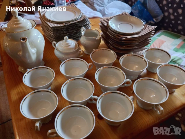 Продавам луксозен порцеланов сервиз Kristoff , снимка 1