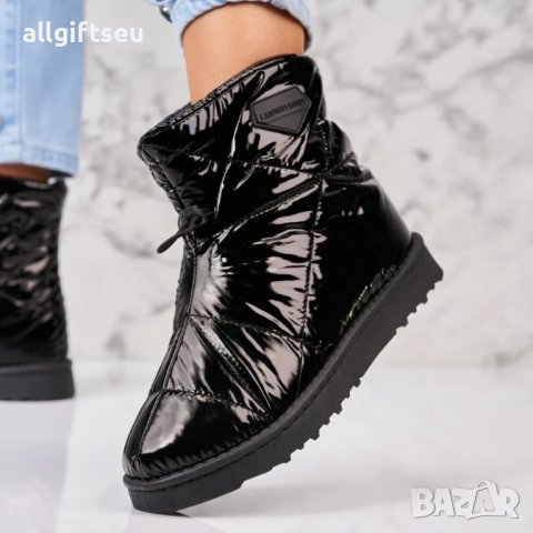 Дамски апрески 3026-3 All black, снимка 3 - Дамски апрески - 39025853